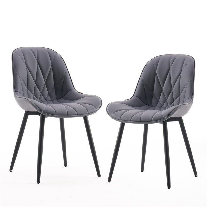 YOUNIKE Dining Chairs Modern Kitchen Chairs with Curved Back