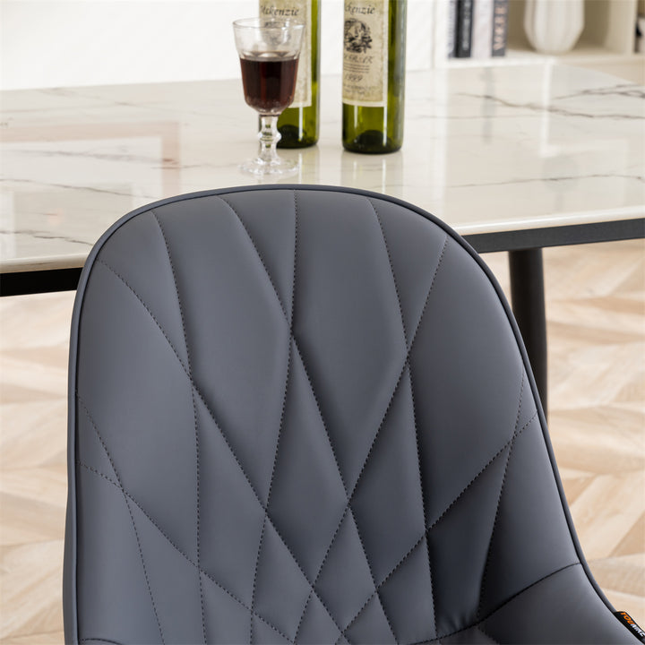 YOUNIKE Dining Chairs Modern Kitchen Chairs with Curved Back