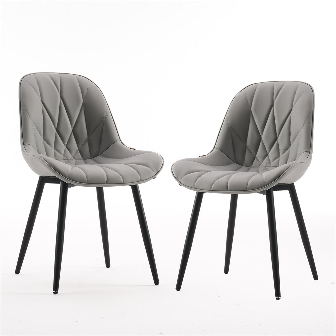YOUNIKE Dining Chairs Modern Kitchen Chairs with Curved Back