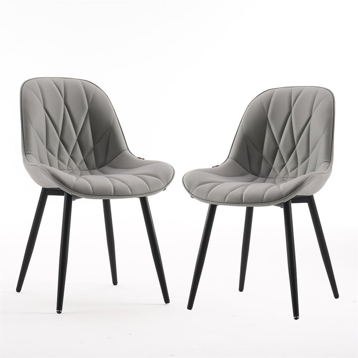 YOUNIKE Dining Chairs Modern Kitchen Chairs with Curved Back