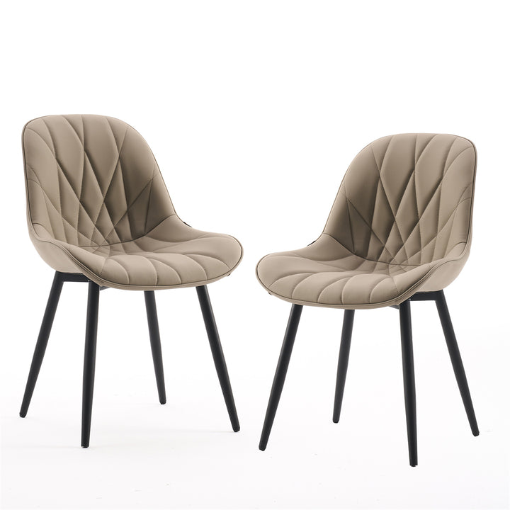 YOUNIKE Dining Chairs Modern Kitchen Chairs with Curved Back