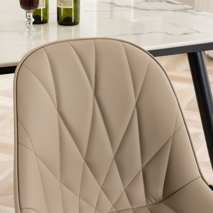 YOUNIKE Dining Chairs Modern Kitchen Chairs with Curved Back