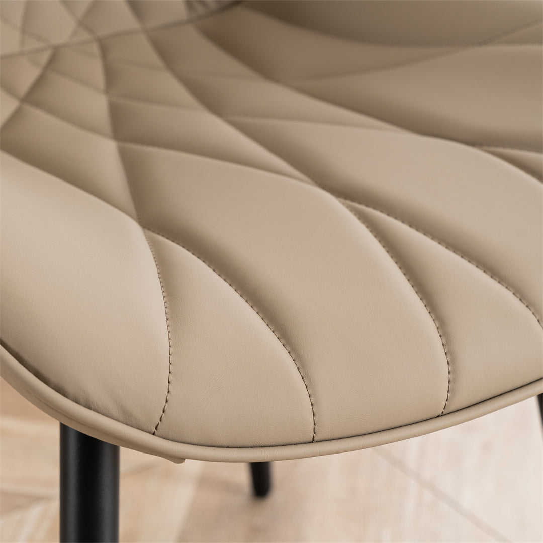 YOUNIKE Dining Chairs Modern Kitchen Chairs with Curved Back
