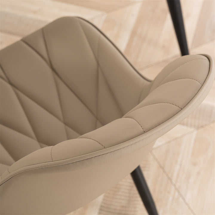 YOUNIKE Dining Chairs Modern Kitchen Chairs with Curved Back