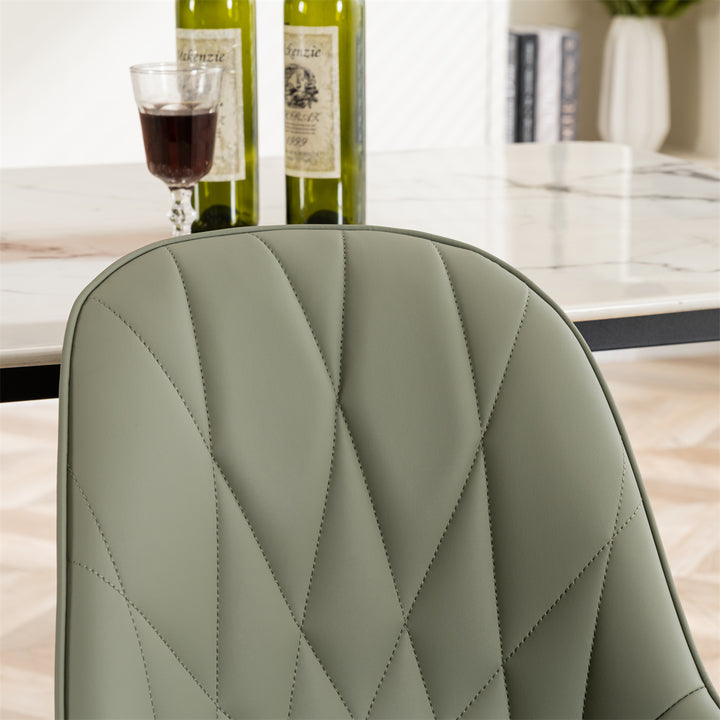 YOUNIKE Dining Chairs Modern Kitchen Chairs with Curved Back
