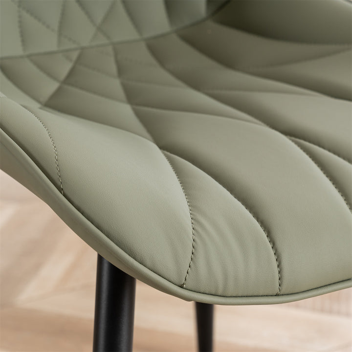YOUNIKE Dining Chairs Modern Kitchen Chairs with Curved Back