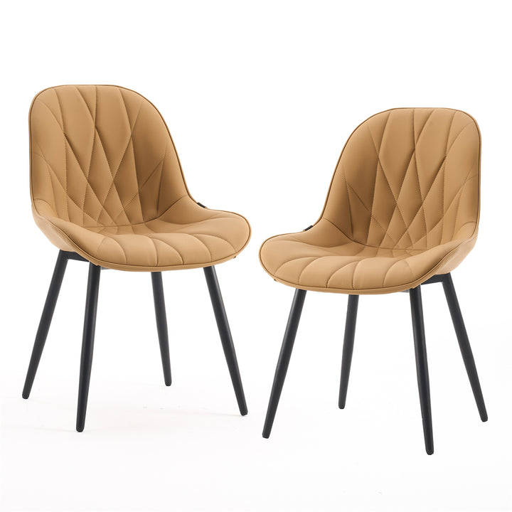 YOUNIKE Dining Chairs Modern Kitchen Chairs with Curved Back