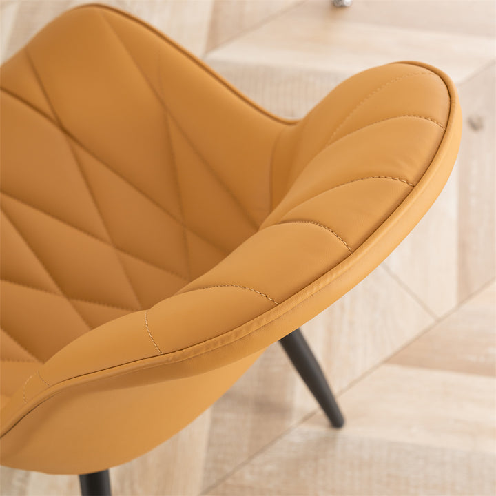 YOUNIKE Dining Chairs Modern Kitchen Chairs with Curved Back