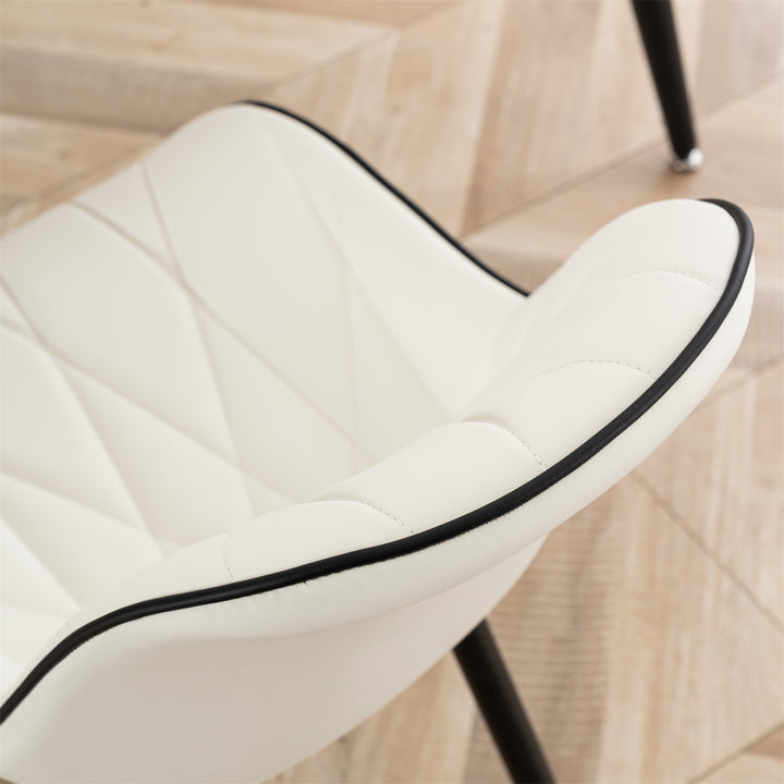 YOUNIKE Dining Chairs Modern Kitchen Chairs with Curved Back