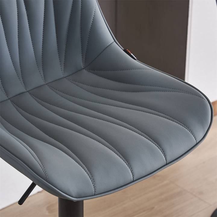 YOUNIKE Bar Stools Adjustable Swivel Bar Chairs