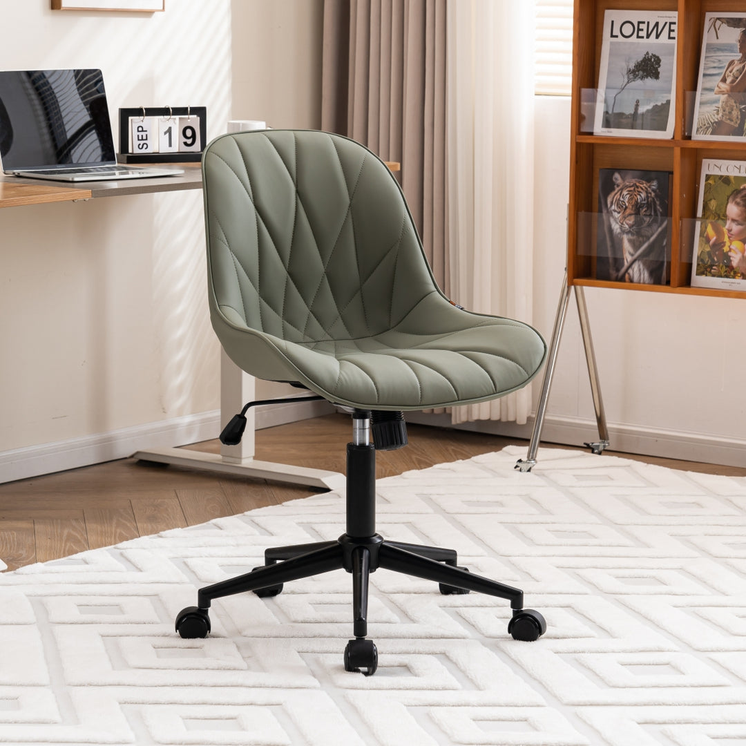 YOUNIKE Office Chair Home Desk Chair with Mid-Back Support