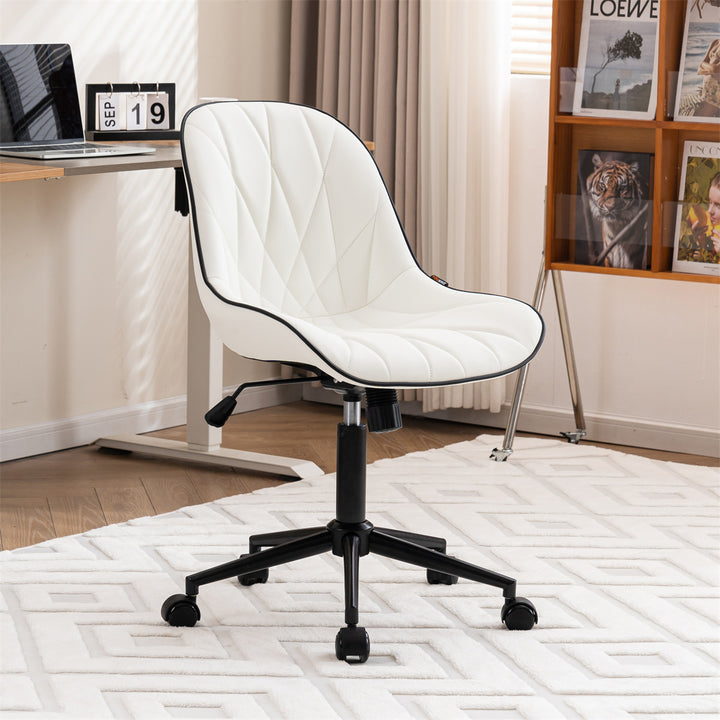 YOUNIKE Office Chair Home Desk Chair with Mid-Back Support