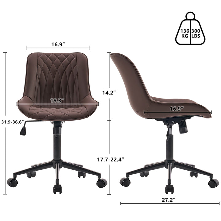 YOUNIKE Executive Office Chair Adjustable Swivel Desk Chair
