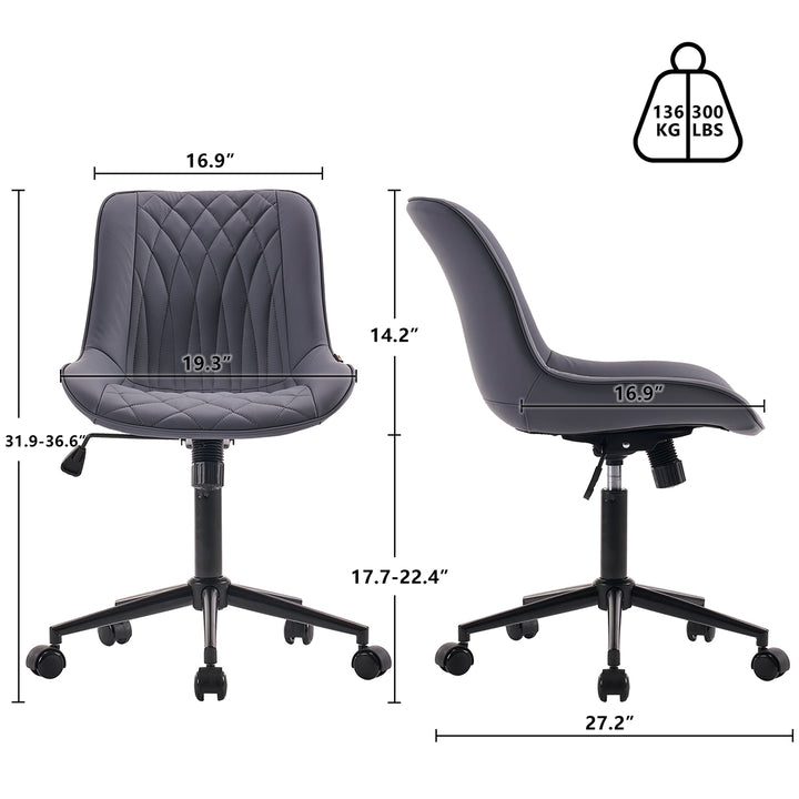 YOUNIKE Executive Office Chair Adjustable Swivel Desk Chair