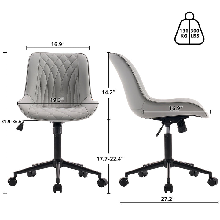 YOUNIKE Executive Office Chair Adjustable Swivel Desk Chair