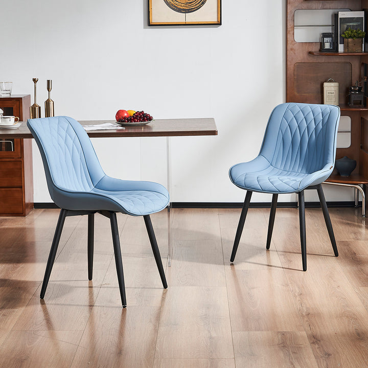 YOUNIKE Upholstered Dining Chairs Set of 2 Kitchen Chairs