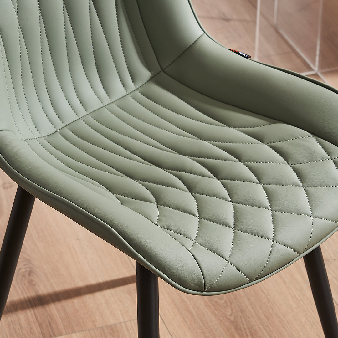 YOUNIKE Upholstered Dining Chairs Set of 2 Kitchen Chairs
