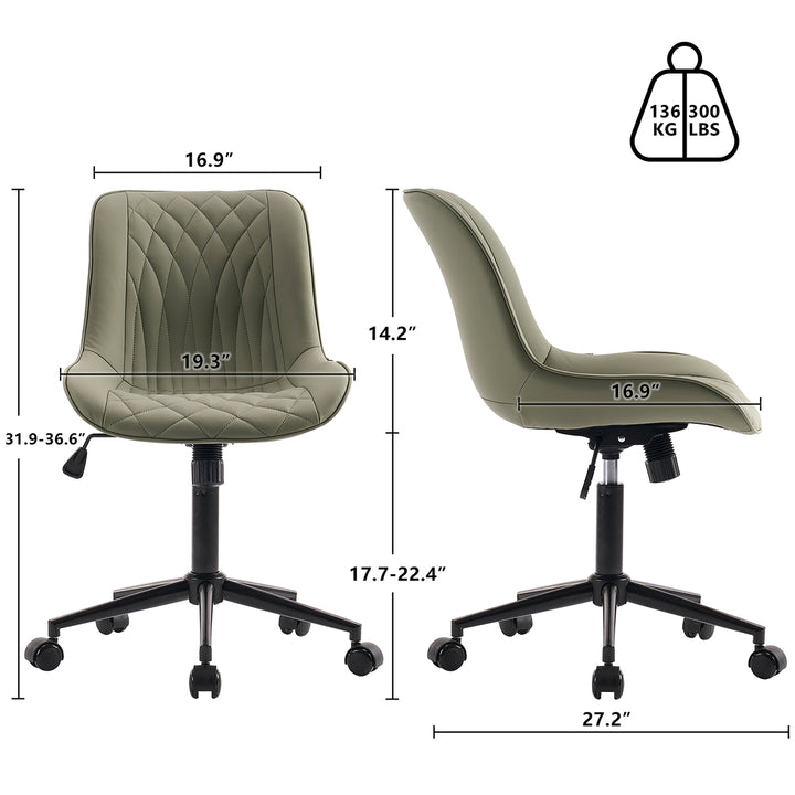YOUNIKE Executive Office Chair Adjustable Swivel Desk Chair