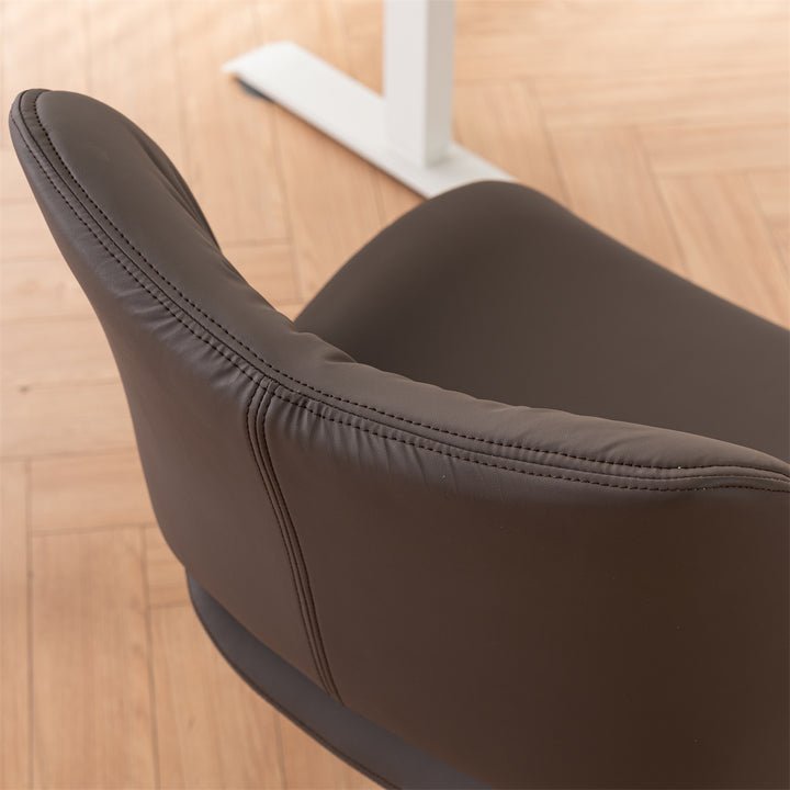 YOUNIKE Home Office Chair Armless Desk Chair with Widened Back