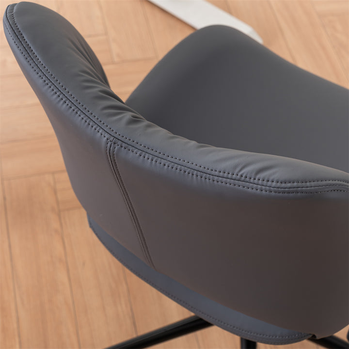 YOUNIKE Home Office Chair Armless Desk Chair with Widened Back