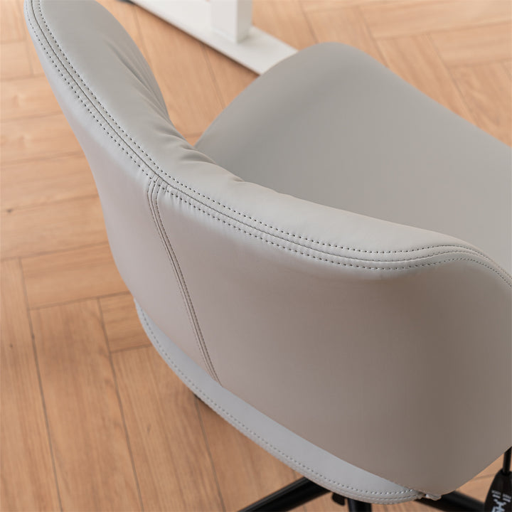 YOUNIKE Home Office Chair Armless Desk Chair with Widened Back