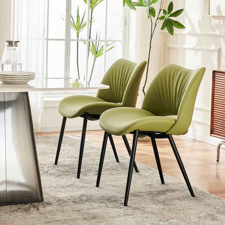 YOUNIKE Dining Chairs Upholstered Kitchen Chairs Set of 2