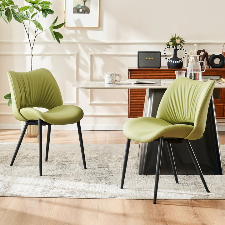 YOUNIKE Dining Chairs Upholstered Kitchen Chairs Set of 2