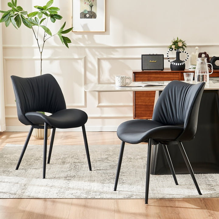 YOUNIKE Dining Chairs Upholstered Kitchen Chairs Set of 2