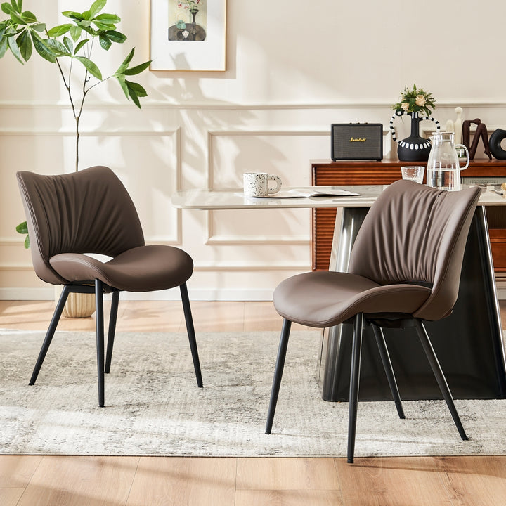 YOUNIKE Dining Chairs Upholstered Kitchen Chairs Set of 2