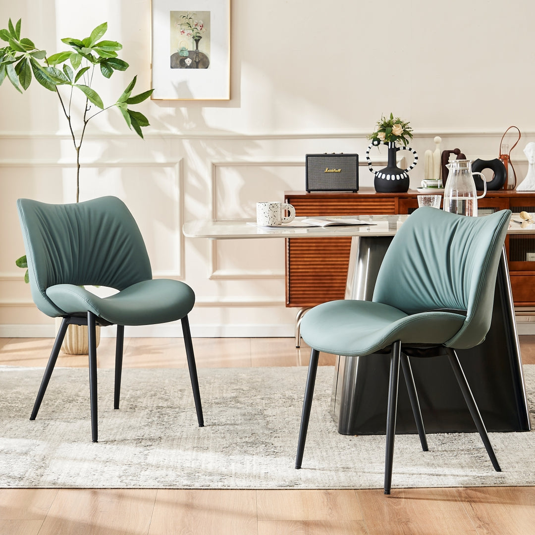 YOUNIKE Dining Chairs Upholstered Kitchen Chairs Set of 2
