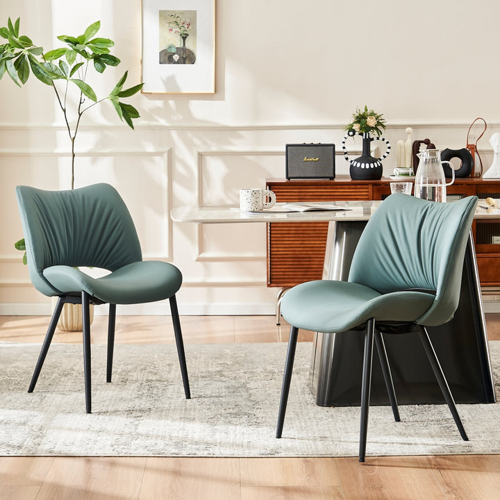 YOUNIKE Dining Chairs Upholstered Kitchen Chairs Set of 2