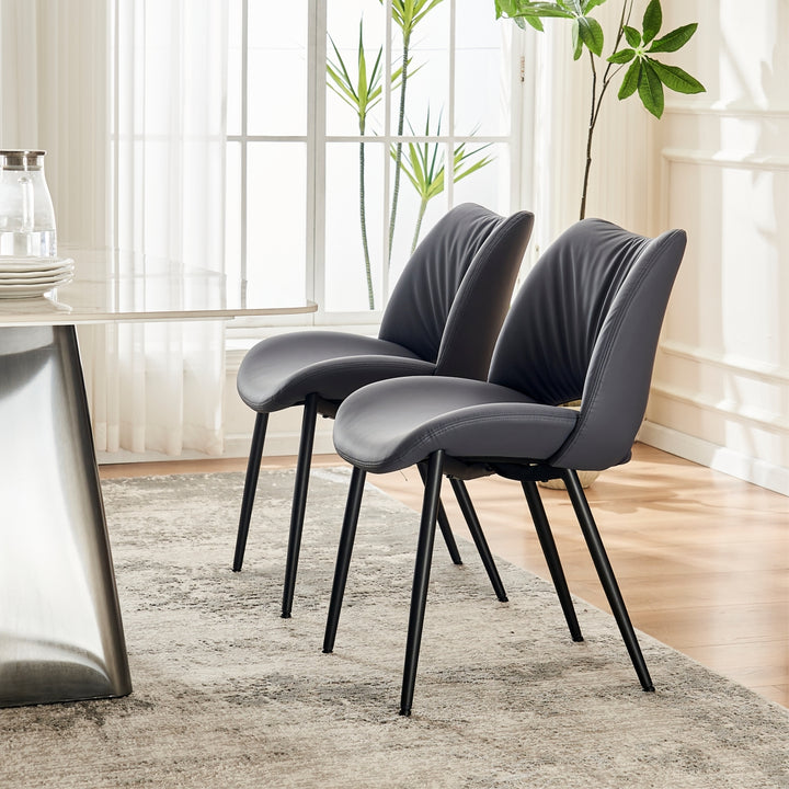 YOUNIKE Dining Chairs Upholstered Kitchen Chairs Set of 2
