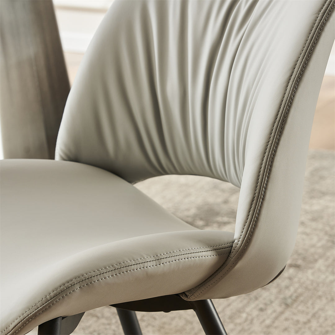 YOUNIKE Dining Chairs Upholstered Kitchen Chairs Set of 2