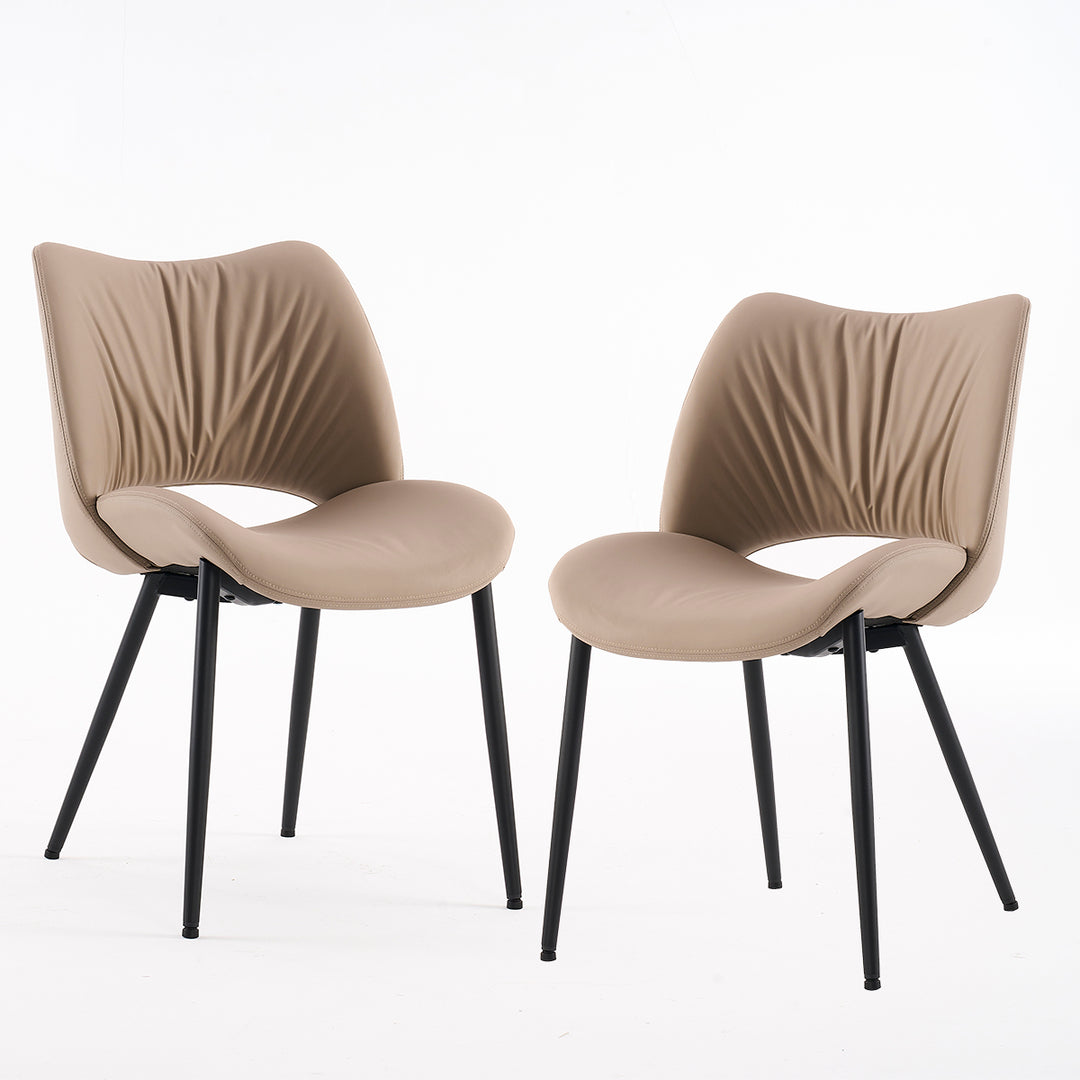 YOUNIKE Dining Chairs Upholstered Kitchen Chairs Set of 2