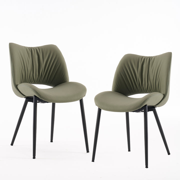YOUNIKE Dining Chairs Upholstered Kitchen Chairs Set of 2