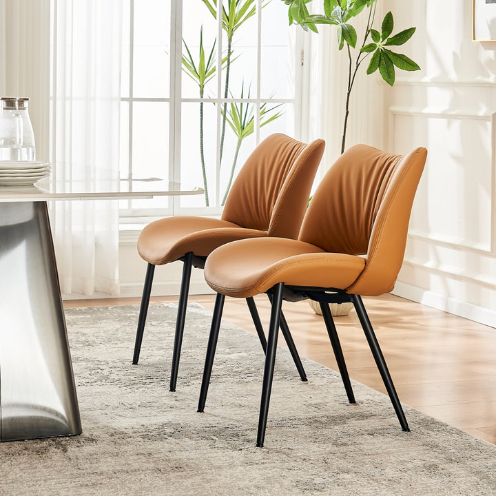 YOUNIKE Dining Chairs Upholstered Kitchen Chairs Set of 2