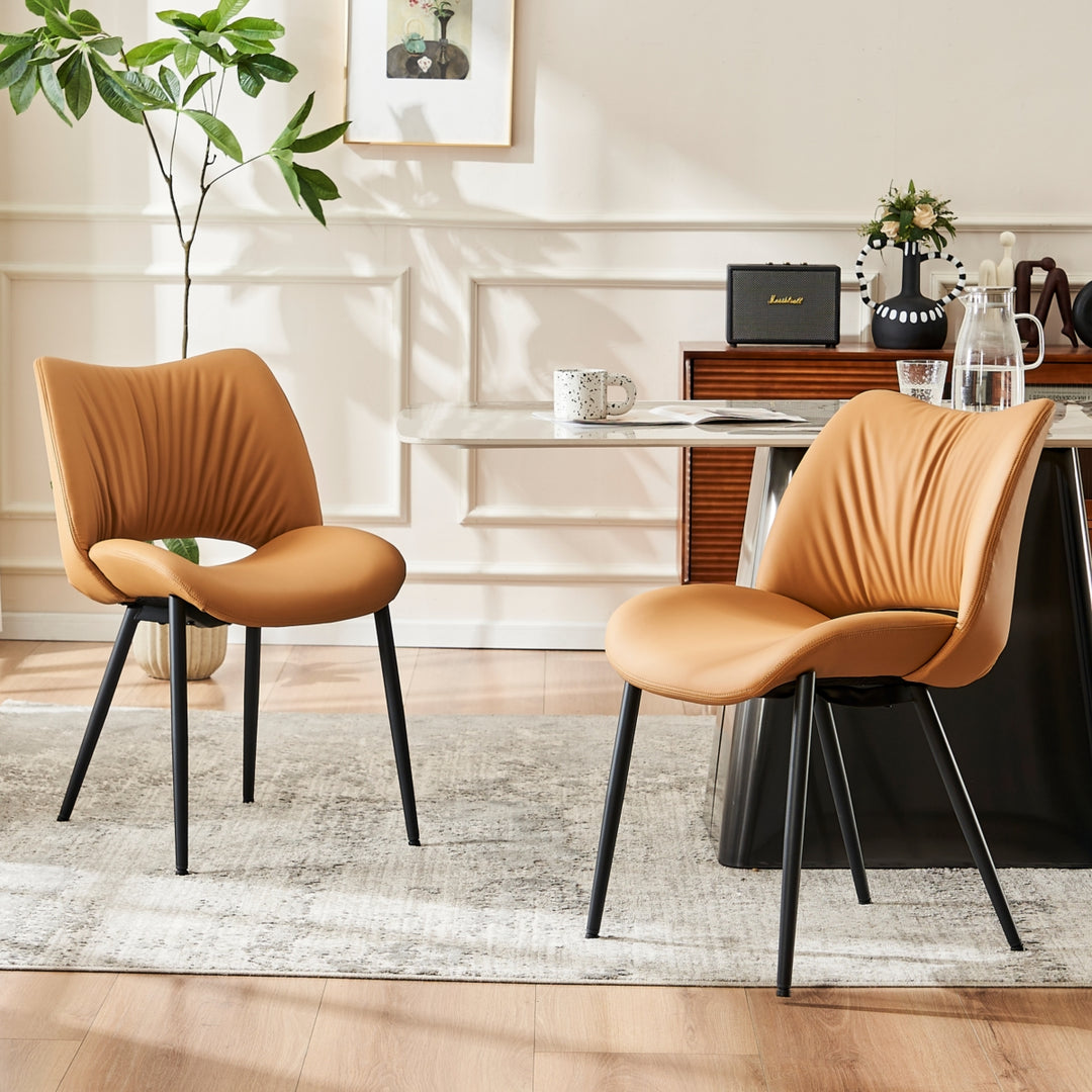 YOUNIKE Dining Chairs Upholstered Kitchen Chairs Set of 2