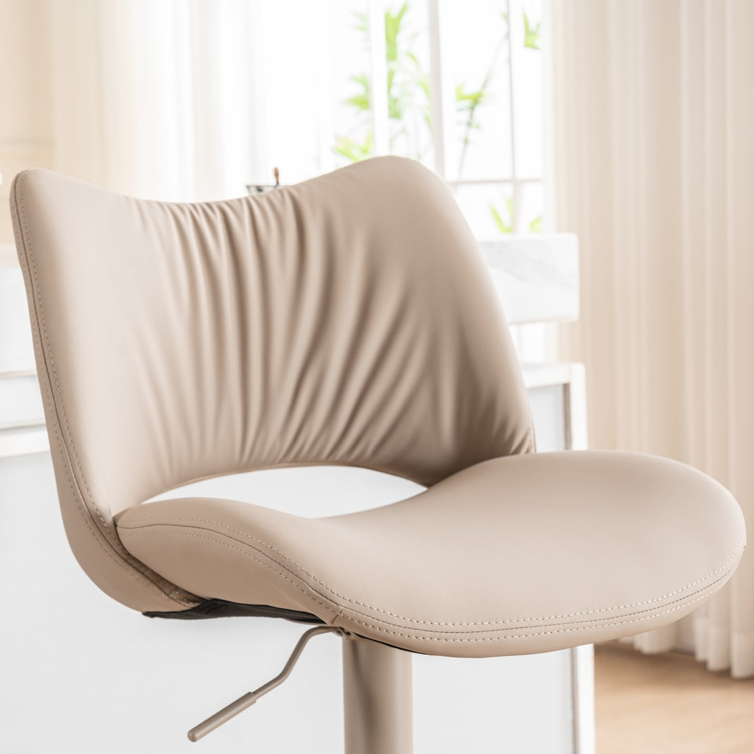 YOUNIKE Bar Stools Modern Counter Stools with Widened Back
