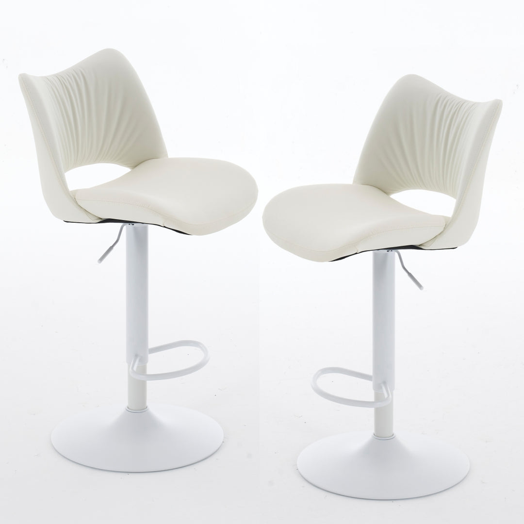 YOUNIKE Bar Stools Modern Counter Stools with Widened Back