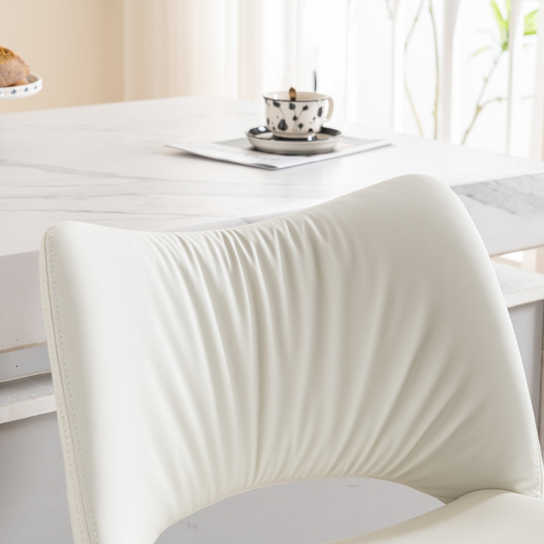 YOUNIKE Bar Stools Modern Counter Stools with Widened Back