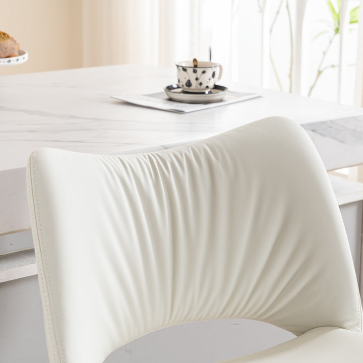 YOUNIKE Bar Stools Modern Counter Stools with Widened Back