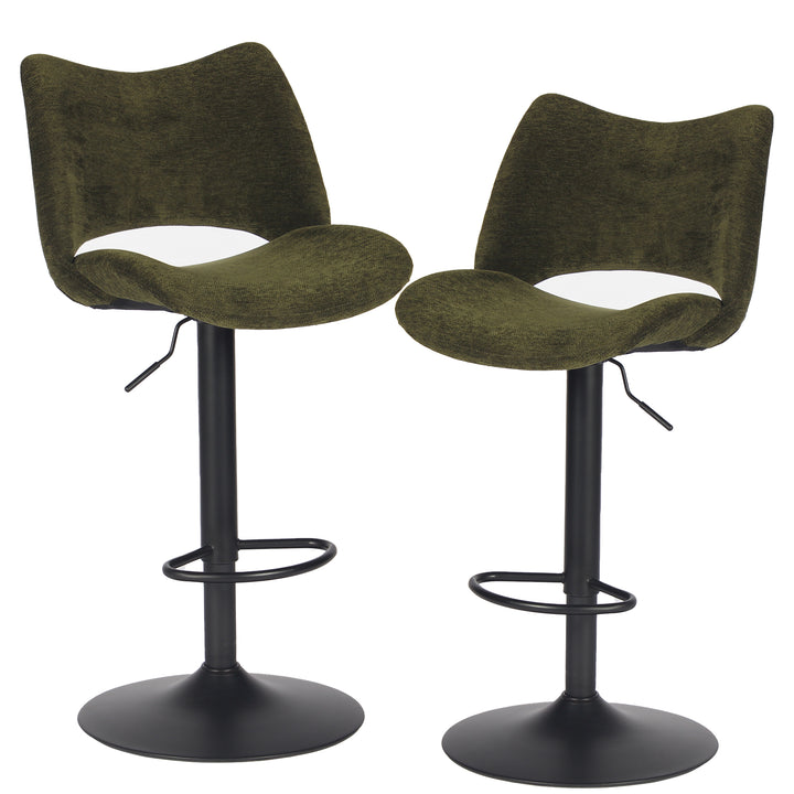 YOUNIKE Bar Stools Modern Counter Stools with Widened Back