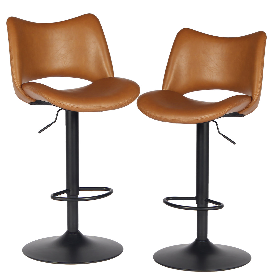 YOUNIKE Bar Stools Modern Counter Stools with Widened Back