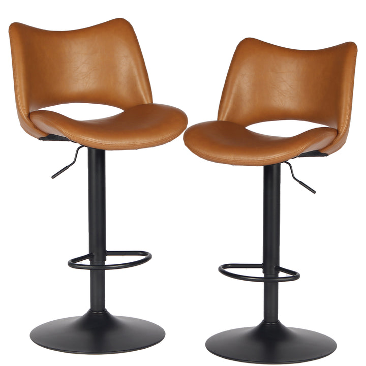 YOUNIKE Bar Stools Modern Counter Stools with Widened Back