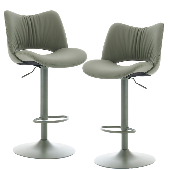 YOUNIKE Bar Stools Modern Counter Stools with Widened Back