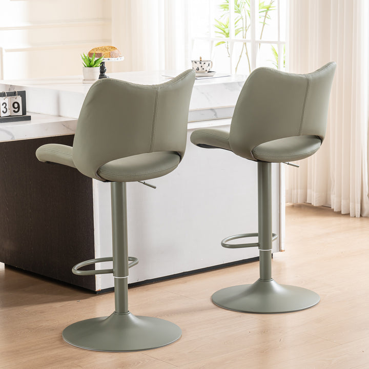 YOUNIKE Bar Stools Modern Counter Stools with Widened Back