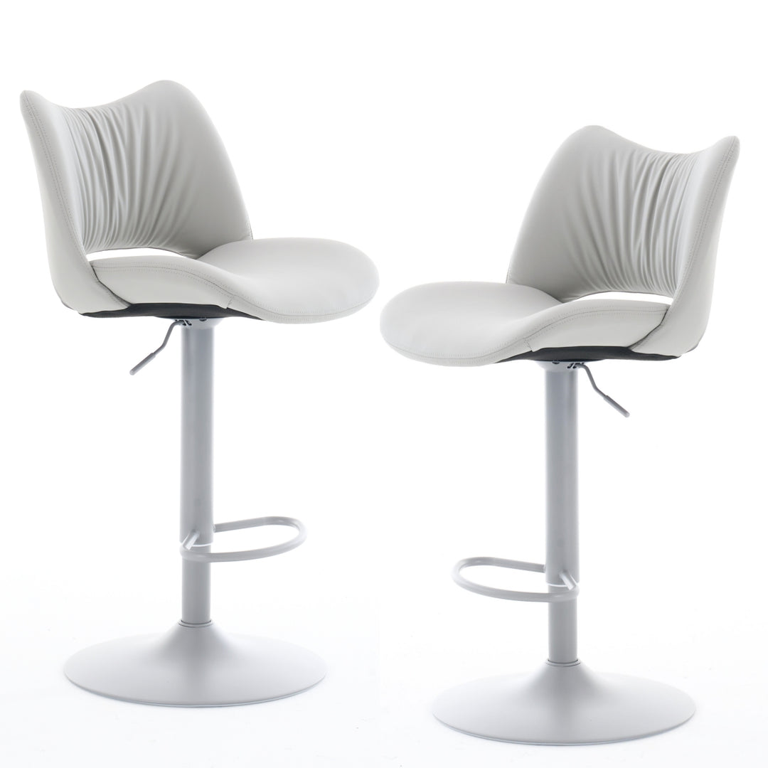 YOUNIKE Bar Stools Modern Counter Stools with Widened Back