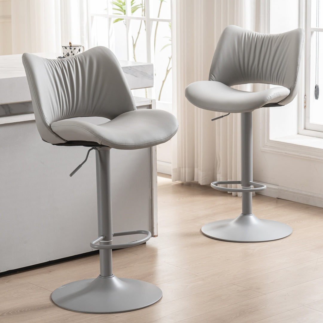 YOUNIKE Bar Stools Modern Counter Stools with Widened Back