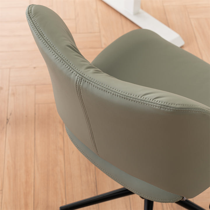 YOUNIKE Home Office Chair Armless Desk Chair with Widened Back
