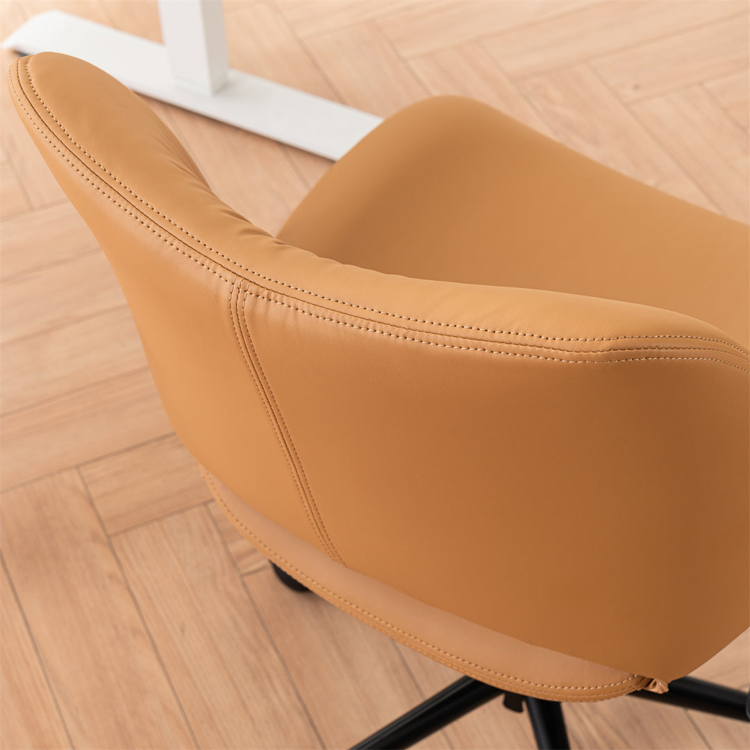 YOUNIKE Home Office Chair Armless Desk Chair with Widened Back